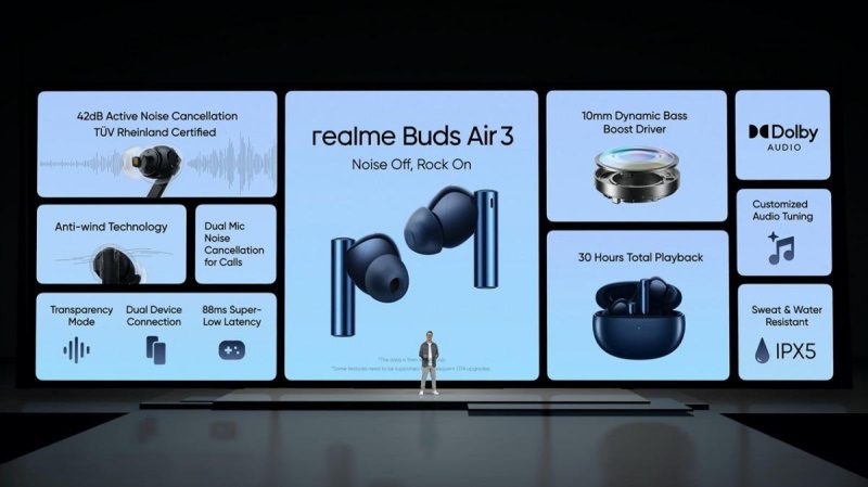 realme buds air 3 specs