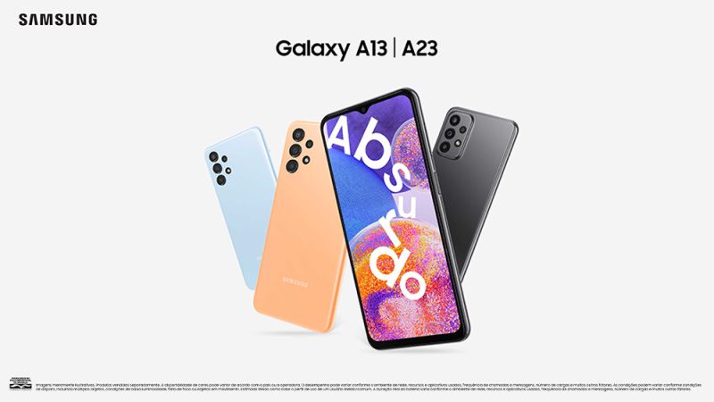 Samsung inicia distribuição do pacote de segurança de abril para Galaxy A13 5G galaxy a13 e galaxy a23