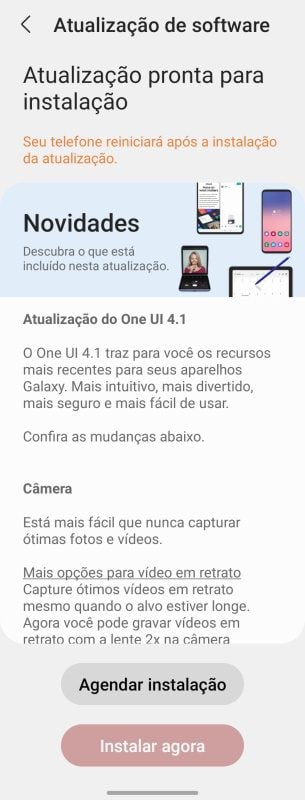 Galaxy Z Fold 3 recebe atualização para o Android 12 com a One UI 4.1 no Brasil one ui 4.1 galaxy z fold 3