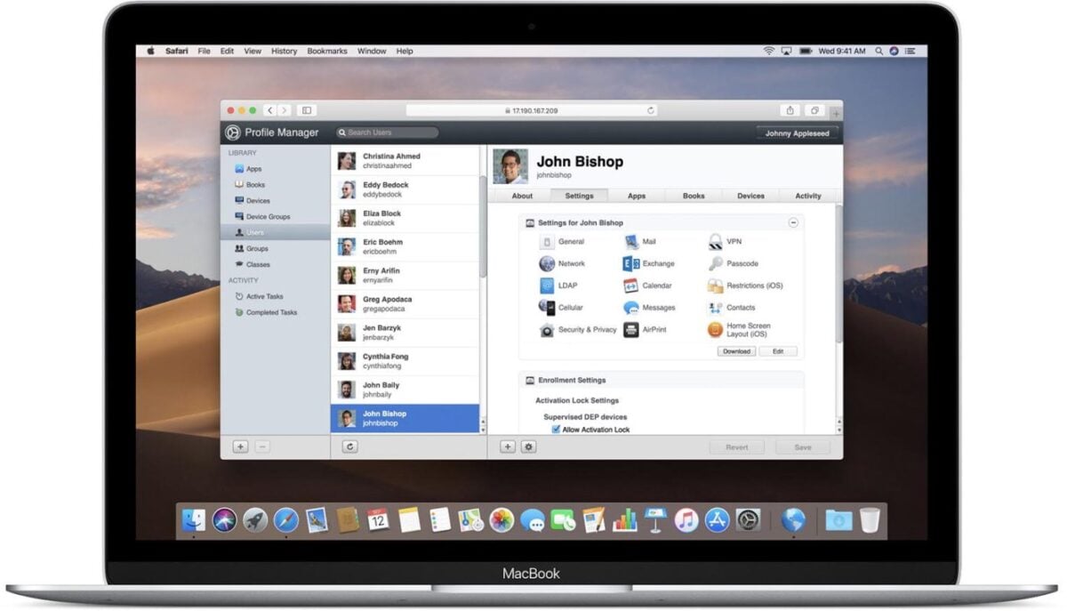 macos server fim