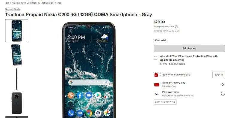 Nokia C200: Confira as especificações do smartphone com Android 12 nokia c200 oficial