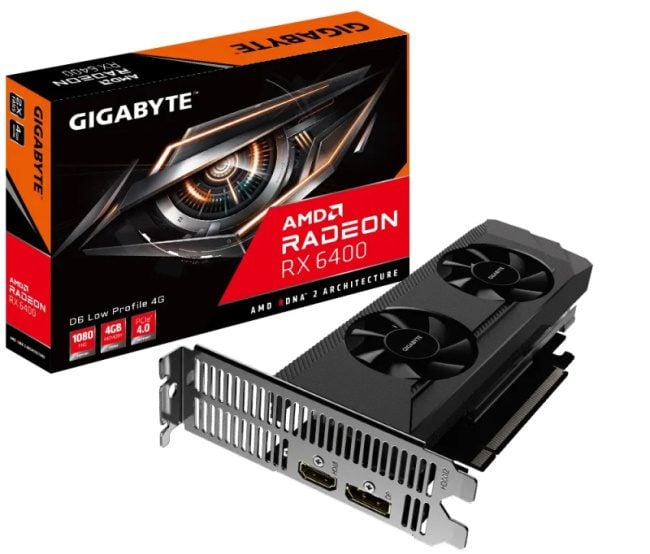 AMD lança a Radeon RX 6400 com 4 GB e TDP de 53W rx 6400 radeon
