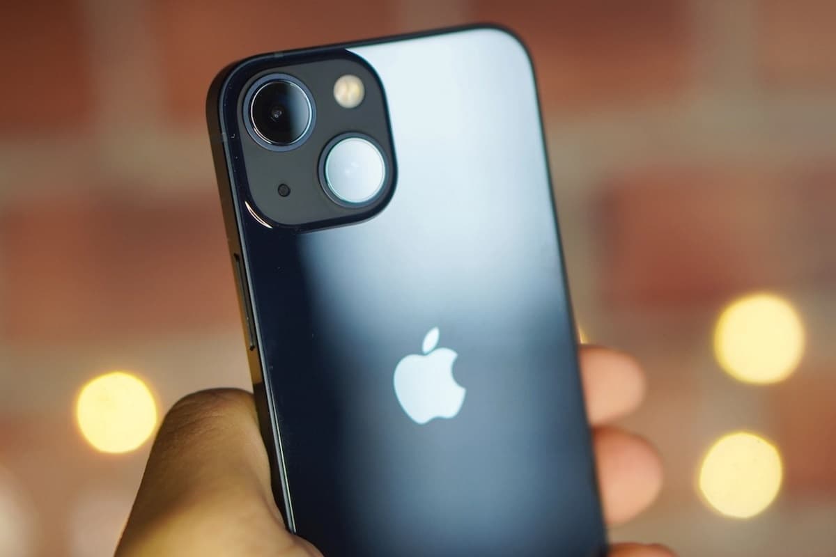 iPhone 13 Mini traseira grafite