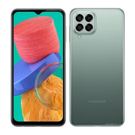 Render Galaxy M33 prata