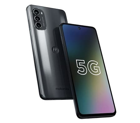 Moto G82 preto render oficial