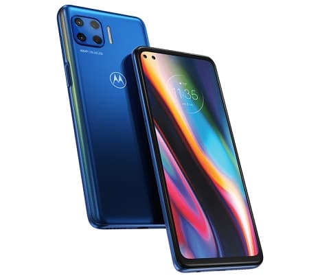 Moto G 5G Plus - Ficha Técnica Completa e Preço no Brasil Render oficial Moto G 5G Plus azul