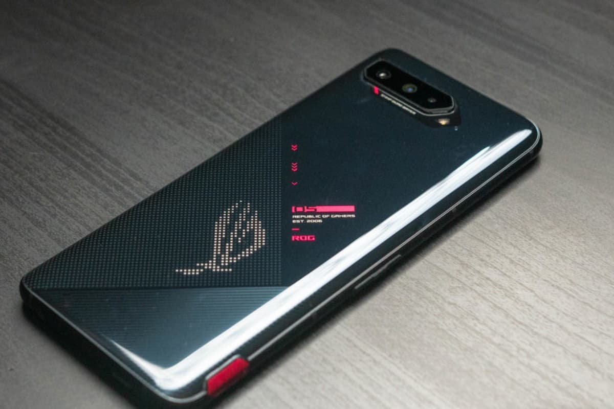Traseira ROG Phone 5s preto