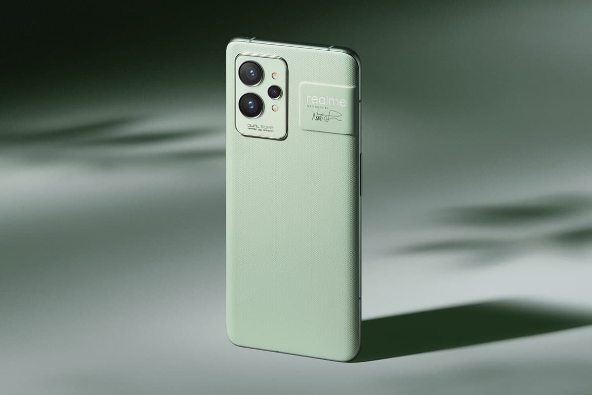 Traseira do Realme GT 2 Pro branco