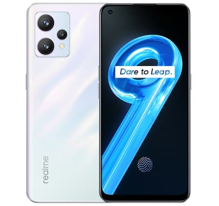 Realme 9 4G - Ficha Técnica Completa e Preço no Brasil Render oficial do Realme 9 4G LTE branco