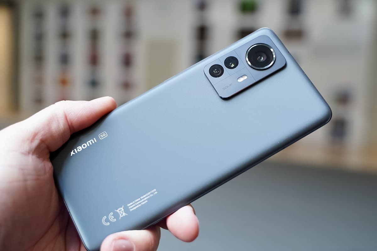 Traseira do Xiaomi 12