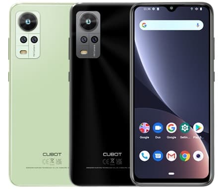 Variantes de cores do Cubot Note 30