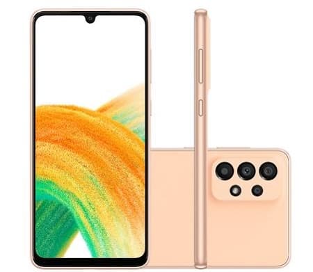 Os 7 Melhores Smartphones até 2000 reais em 2022 Samsung Galaxy A33 rosa
