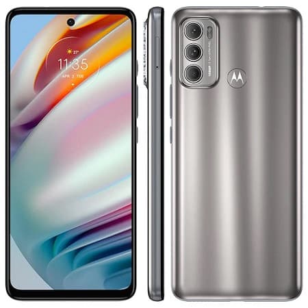Os 7 Melhores Smartphones até 2000 reais em 2022 Foto do Motorola Moto G60 prateado