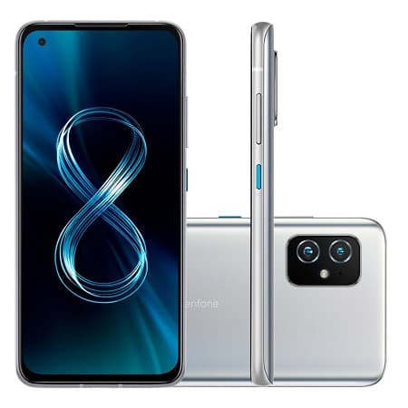 Os 5 Melhores Smartphones ASUS para comprar em 2022 Zenfone 8 prata