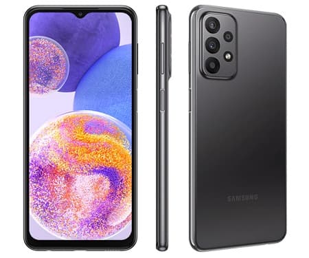 Galaxy A23 5G - Ficha Técnica Completa e Preço no Brasil Traseira do Galaxy A23 5G