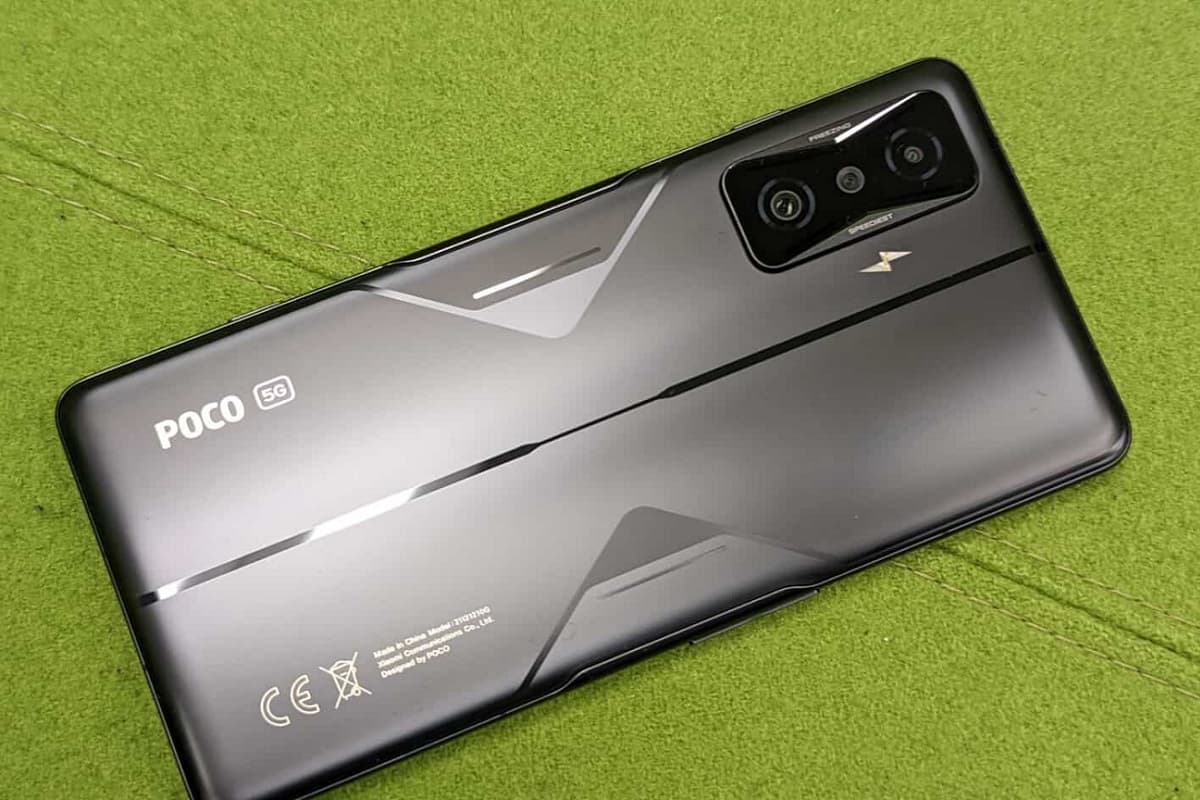 Poco F4 TG traseira