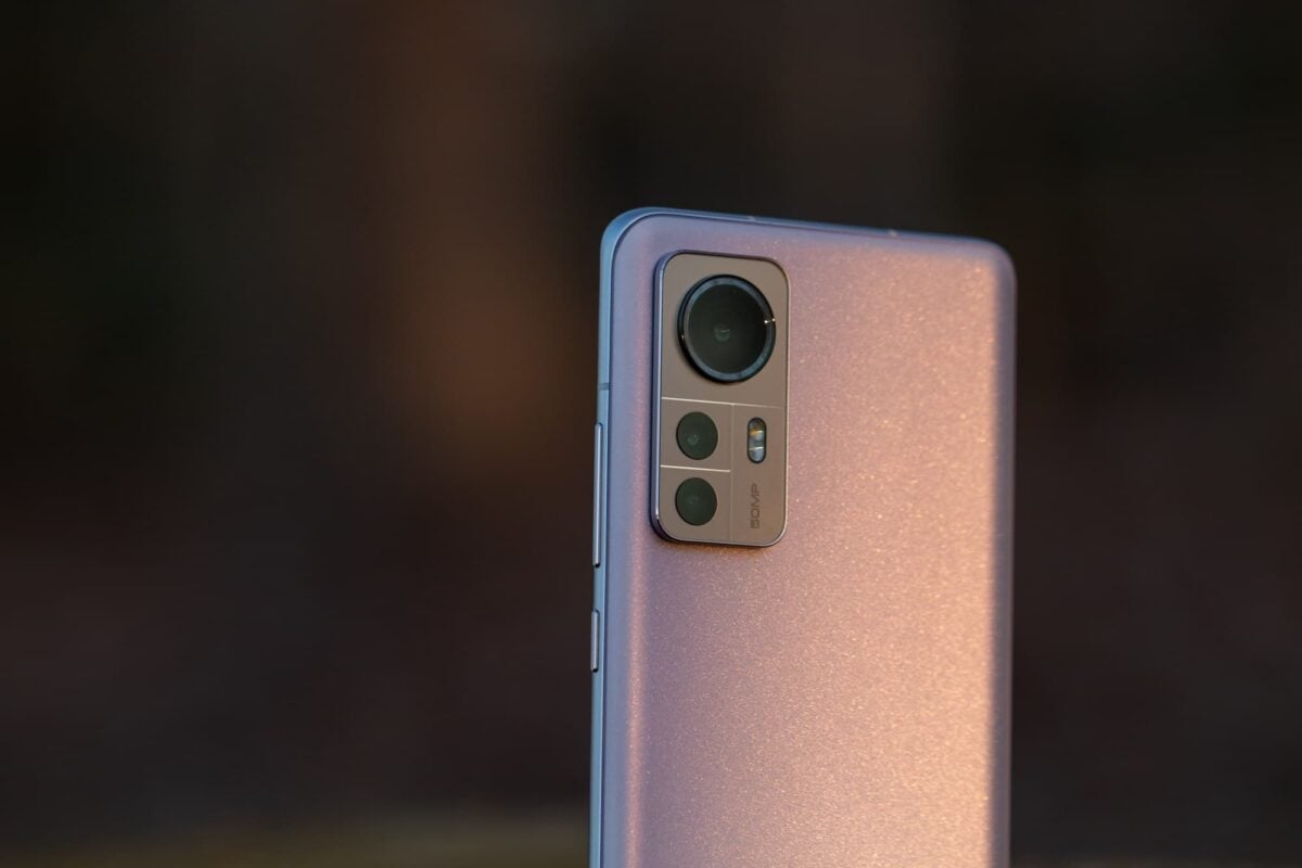 Traseira do Xiaomi 12