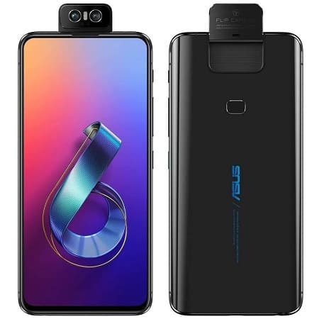 Os 5 Melhores Smartphones ASUS para comprar em 2022 Foto do ASUS Zenfone 6 preto