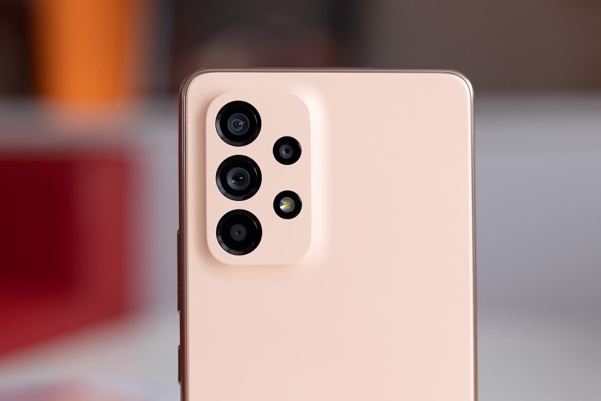 Traseira do Galaxy A53