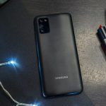 Traseira do Galaxy A03s