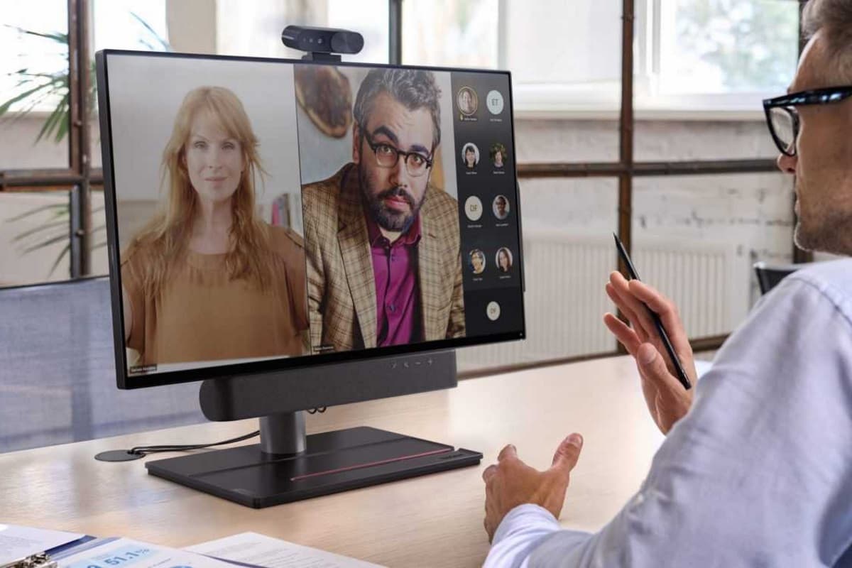 Lenovo anuncia monitor para a linha ThinkSmart