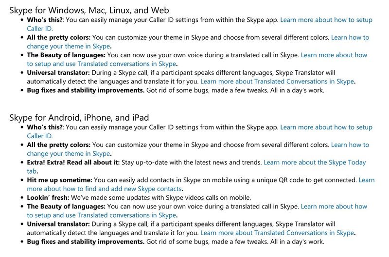 Skype 8.93: Microsoft traz atualizações para macOS, Windows, Linux, Android e iOS registro de alteracoes