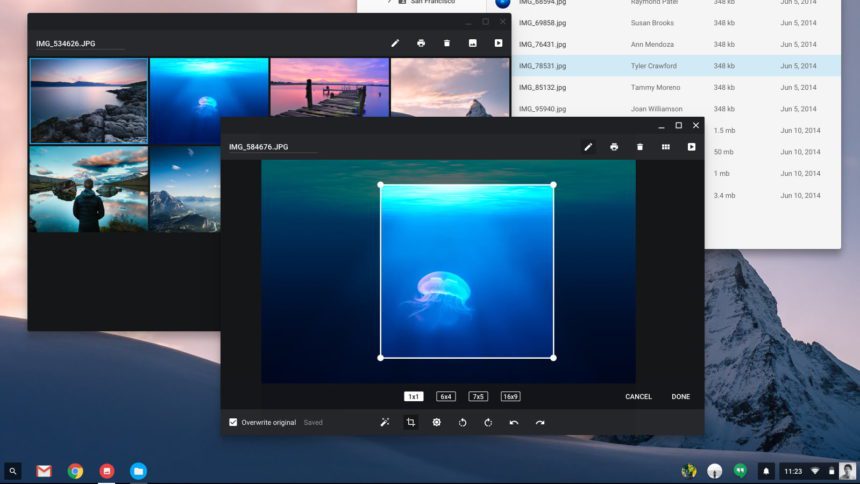 chromeos material design