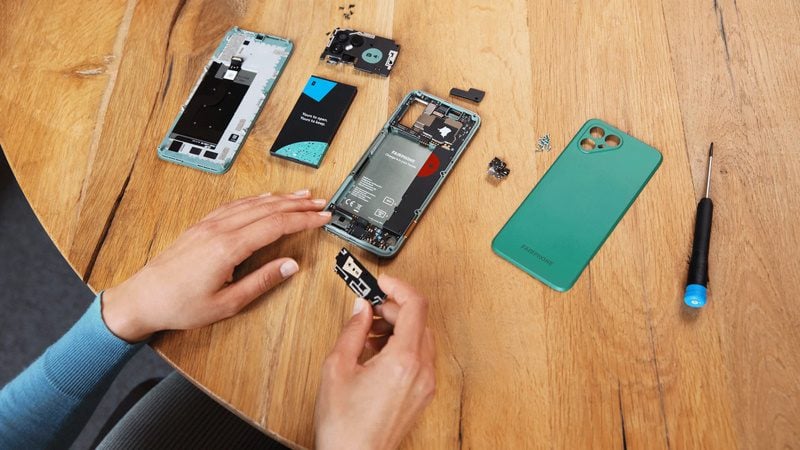 FairPhone 4 é atualizado para o Android 12 fairphone 4 reparo