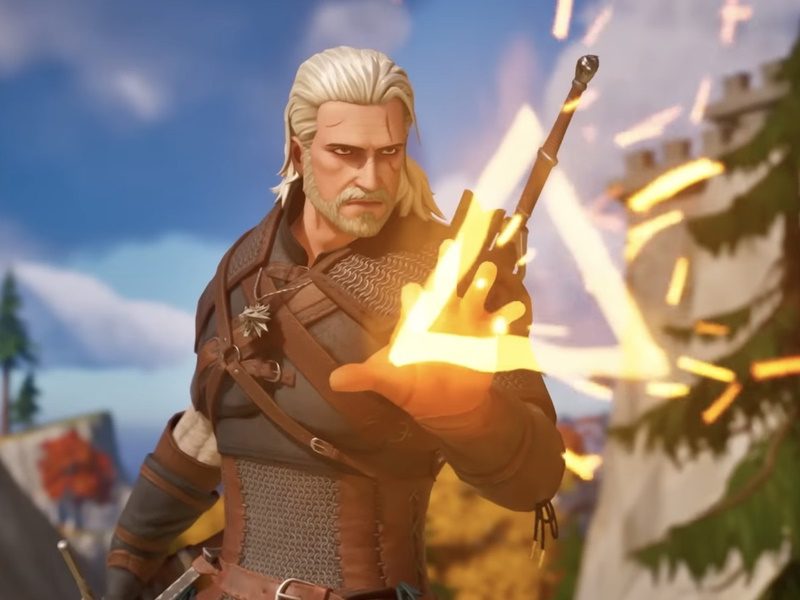 Epic Games anuncia chegada de Geralt de Rívia ao Fortnite geralt fortnite