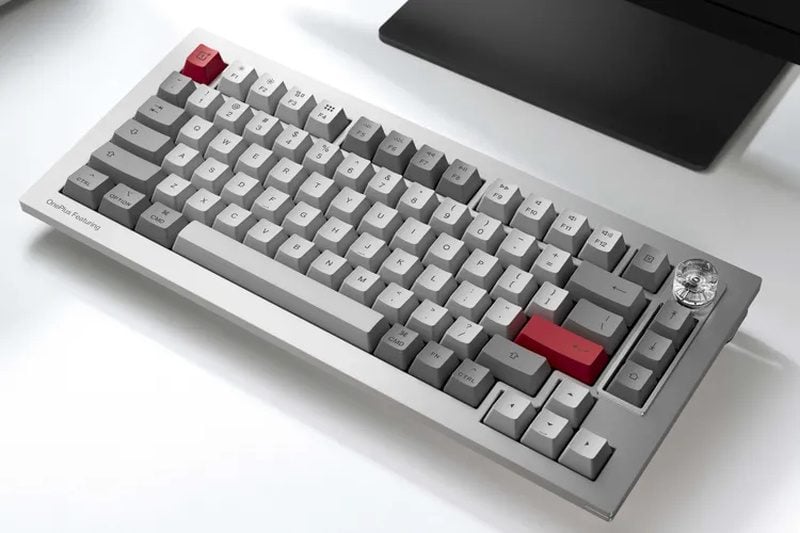 OnePlus Keyboard 81 Pro: o novo teclado da empresa com disco programável oneplus keyboard 81 pro oficial