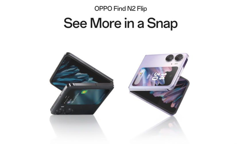 oppo find n2 flip lancamento