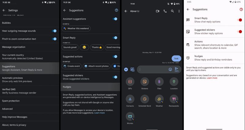 spotlight google mensagens