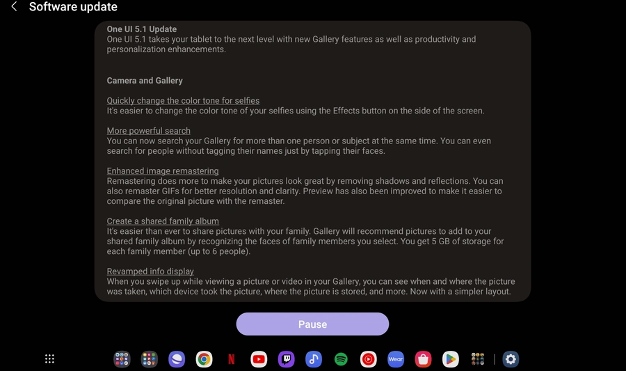 Samsung Tab S7 FE recebe atualização One UI 5.1 com melhorias em câmera, multitarefa e mais atualizacao one ui 5.1 tab s7 fe