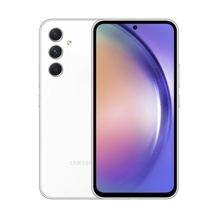 Galaxy A54 recebe atualização para aprimorar câmeras samsung galaxy a54 white