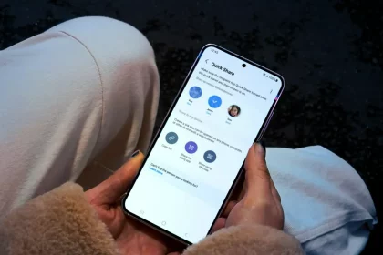 samsung quick share atualizacao