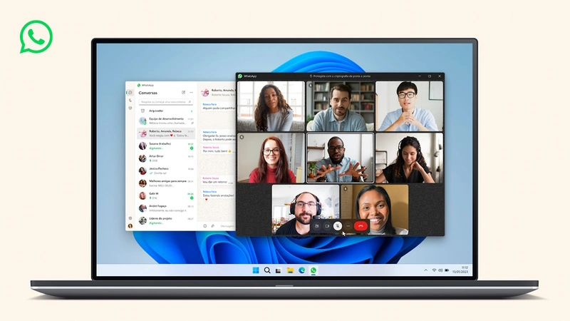 WhatsApp: Novo app para Windows traz videochamada em grupos whatsapp windows
