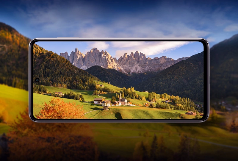 Galaxy M54: Conheça o smartphone de bateria grande da Samsung galaxy m54 tela