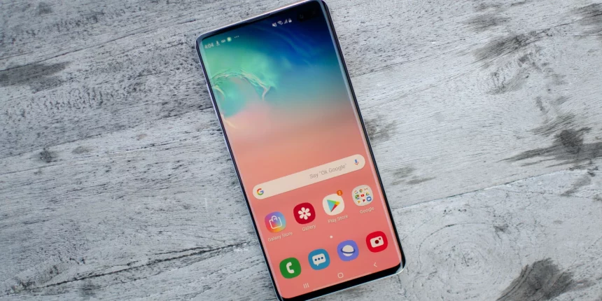 galaxy s10 plus software
