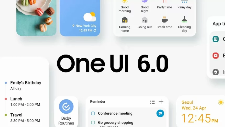 one ui 6.0 samsung