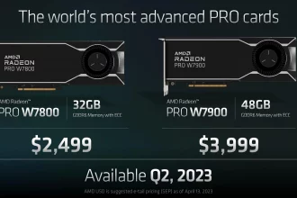 AMD Radeon PRO W7900 e W7800