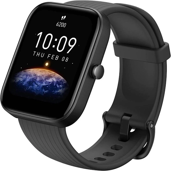 Amazfit Bip 3 em oferta no AliExpress: smartwatch com 55% de desconto Amazfit Bip 3 preto