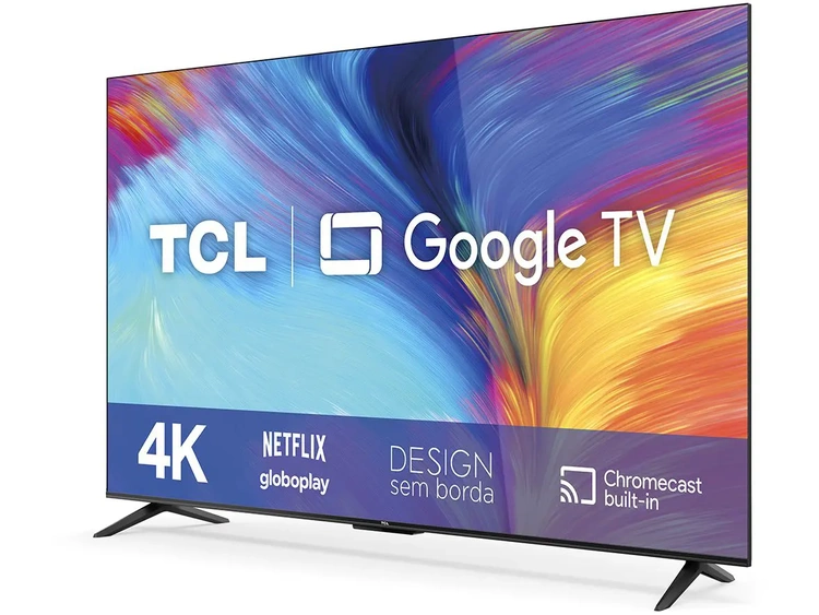 Smart TV LED TCL 43" com R$ 640 de desconto na Amazon Smart TV LED 43 4K UHD TCL 43P635