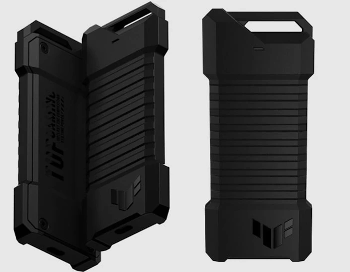 Asus apresenta novo case externo para SSDs, o TUF Gaming A1 asus tuf gaming a1