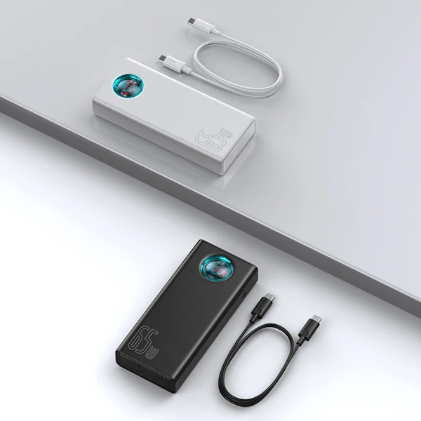 Carregador portátil Baseus 65W de 30.000mAh em oferta no AliExpress baseus powerbank 65w cores 30000 mah