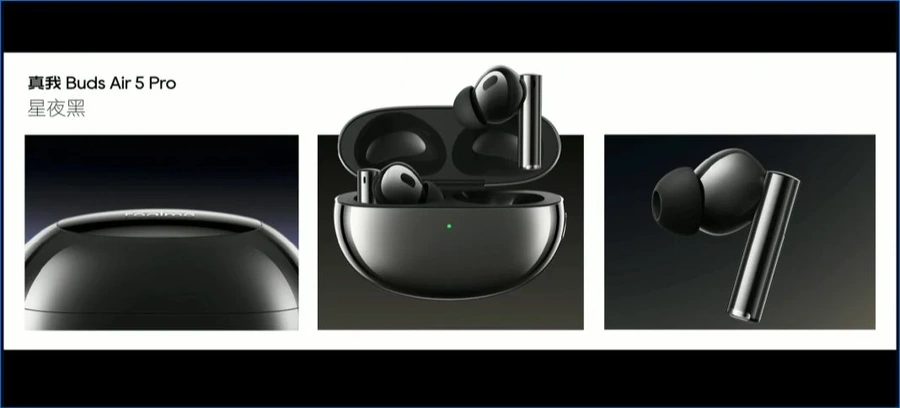 realme anuncia os novos fones de ouvido Buds Air 5 Pro buds air 5 pro preto