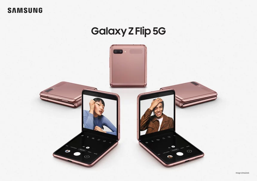 galaxy z flip 5g eua