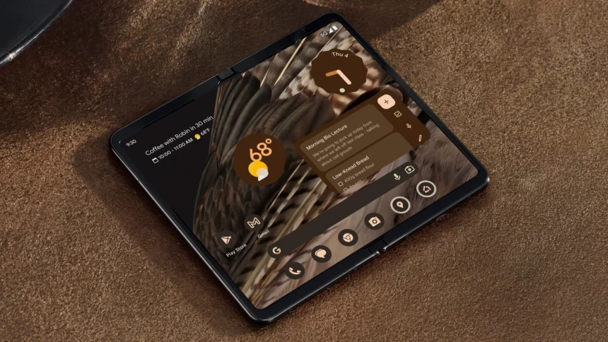 google pixel fold lancamento