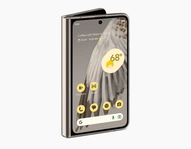 Google anuncia o lançamento do Pixel Fold com tela dobrável e Tensor G2 google pixel fold menor