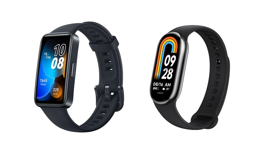 Huawei Band 8 ou Mi Band 8? Saiba qual smartband escolher huawei-band-8-x-mi-band-8
