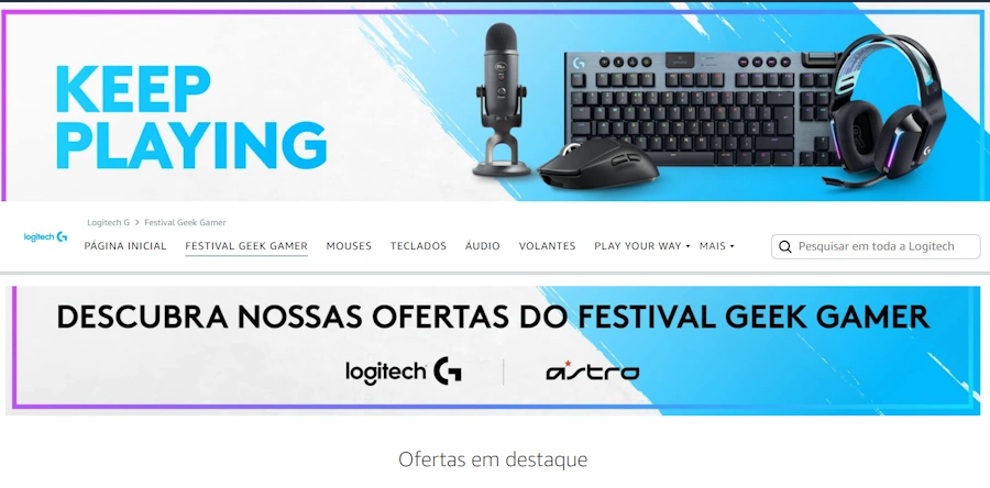 keep playing logitech
